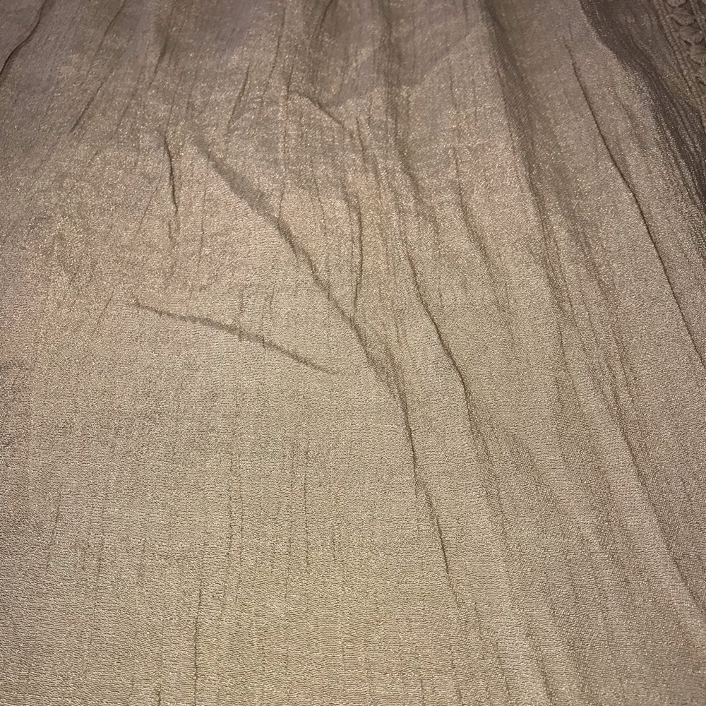 NWOT New Directions Peasant Top Crochet Gauze - Picture 4 of 4